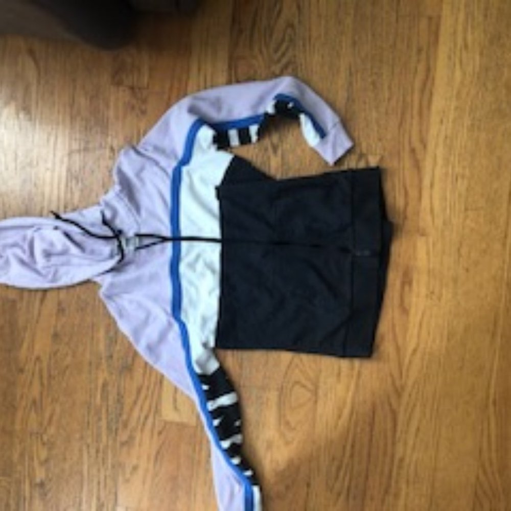 Victorias Secret Pink Color block Zip up sweatshir